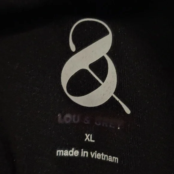 Lou & Grey Black and White Sleeveless  Athletic Dress - Picture 4 of 6